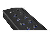 ICYBOX IB-HUB1703-QC3 IcyBox 7x Port USB 3.0 HUB si 3 porturi incarcare