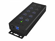 ICYBOX IB-HUB1703-QC3 IcyBox 7x Port USB 3.0 HUB si 3 porturi incarcare