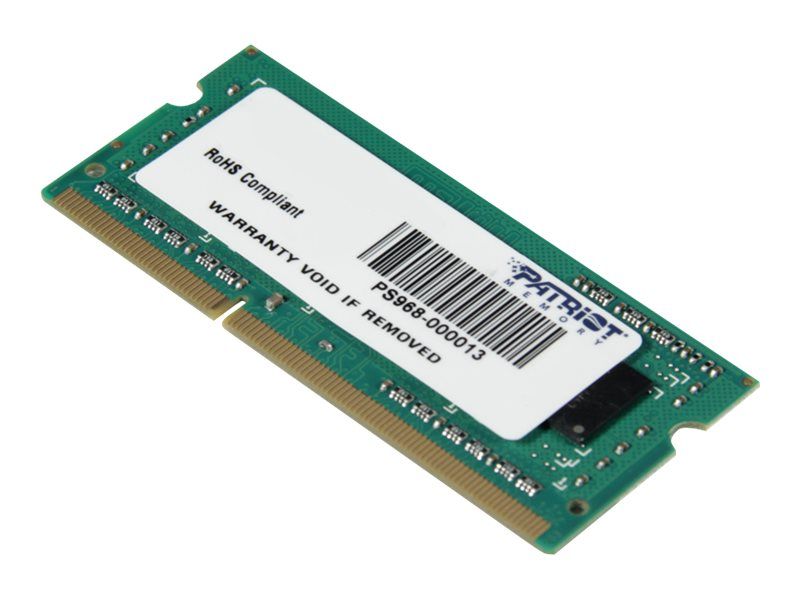 Memorie laptop Patriot PSD34G160081S 4 GB DDR3 1600 MHz CL11 