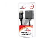 CABLU video GEMBIRD, adaptor DisplayPort (T) la HDMI (M), 10cm, rezolutie maxima Full HD (1920 x 1080) la 60Hz, negru,  AB-DPM-HDMIF-002  (include TV 0.06 lei)
