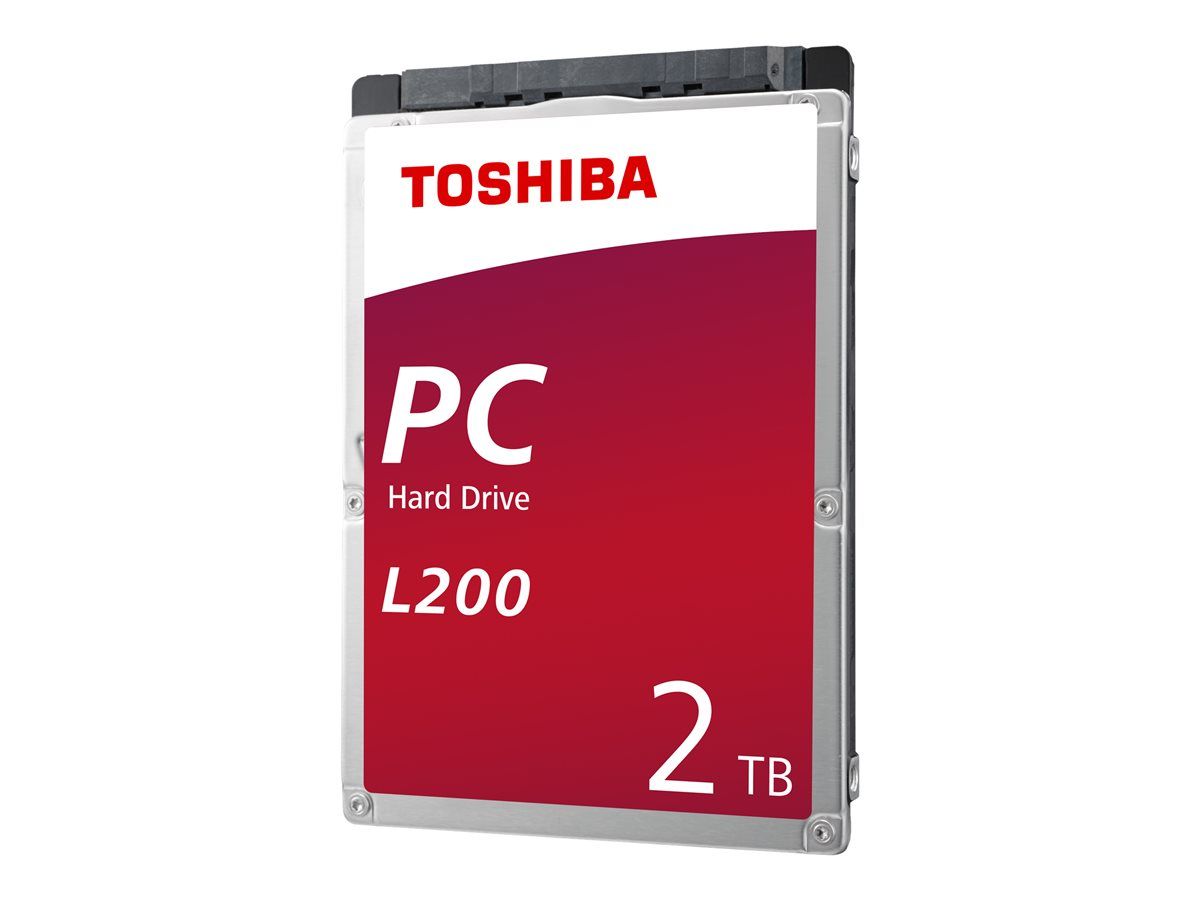 Toshiba HDD Mobile TOSHIBA L200 (2.5'' 2TB, 5400RPM, 128MB, SATA 6Gbps), bulk