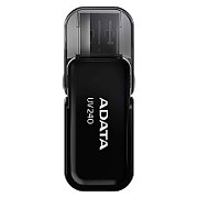 MEMORIE USB 2.0 ADATA 32 GB, cu capac, carcasa plastic, negru,  AUV240-32G-RBK  (include TV 0.02 lei)