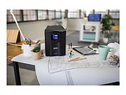 APC | SMC1500IC | UPS | Line interactive | 1500 VA | 900 W | Sinusoida pura | Tower | Nr iesiri 4 C13 & 2 jumper | Intrare C14|  USB, RJ45 serial,  Panou LCD