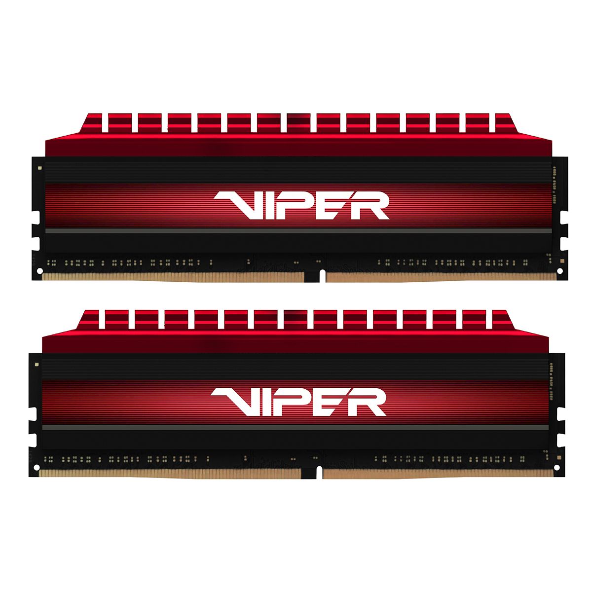 Memorie Patriot Viper 4 16 GB DDR4 3200 MHz CL16, kit 2 x 8 GB, XMP 2.0, Rosu-negru