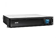 APC | SMC1000I-2UC | UPS |Line interactive | 1000 VA | 600 W | Sinusoida pura | Rack | 2U | Nr iesiri 4 C13 & 2 jumper | Intrare C14|  USB, RJ45 serial,  Panou LCD