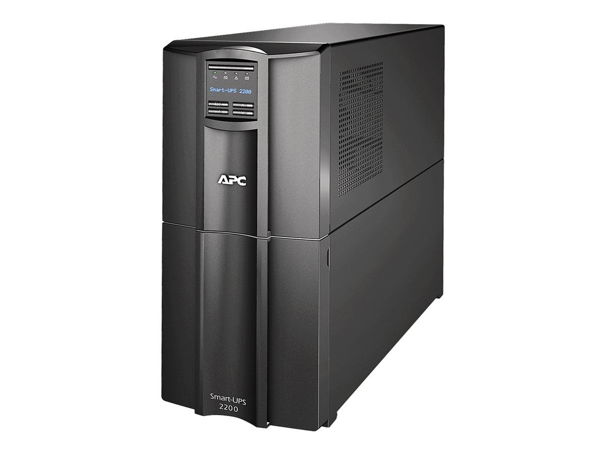 UPS APC SMT2200IC, 2200 VA, 1980 W, cu management, line-interactive, 8x C13, 1x C19, 1x RJ45, 1x USB, Baterie cu plăci de plumb şi acid, Tower, Negru 