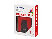 ADATA ADATA AHD650-1TU31-CRD HDD extern Adata Durable HD650 2.5inch 1TB USB3 Red, Rugged