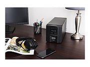 APC | SMT750IC | UPS |Line interactive | 750 VA | 500 W | Sinusoida pura | Tower | Nr iesiri 6 C13 & 2 jumper | Intrare C14 cablu 1.8m| Smart Slot, USB,  Panou LCD