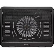 Cooling pad Serioux, SRXNCPN19, Dimensiuni: 330*250*27mm, Compatibilitate maxima laptop: 15.6 inch, Dimensiune ventilator: 125*125 *15mm, Nivel zgomot: 46dB, Flux aer: 20CFM, Tensiune alimentare: DC 5V, Viteza rotatie maxima: 1000 RPM, Greutate neta: 0.38 Kg