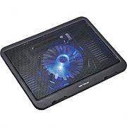 Cooling pad Serioux, SRXNCPN19, Dimensiuni: 330*250*27mm, Compatibilitate maxima laptop: 15.6 inch, Dimensiune ventilator: 125*125 *15mm, Nivel zgomot: 46dB, Flux aer: 20CFM, Tensiune alimentare: DC 5V, Viteza rotatie maxima: 1000 RPM, Greutate neta: 0.38 Kg