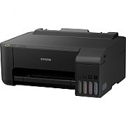 EPSON Imprimanta inkjet color CISS Epson L1110, dimensiune A4, viteza max 33ppm alb-negru, 15ppm color, rezolutie printer 5760x1440dpi, alimentare hartie 100 coli, imprimare fara margini, interfata: USB 2.0, consumabile: 103 ecotank Black, Cyan, Magenta, Yellow, (negru 8.1k si color 6.5k incluse)
