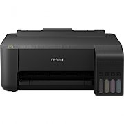 EPSON Imprimanta inkjet color CISS Epson L1110, dimensiune A4, viteza max 33ppm alb-negru, 15ppm color, rezolutie printer 5760x1440dpi, alimentare hartie 100 coli, imprimare fara margini, interfata: USB 2.0, consumabile: 103 ecotank Black, Cyan, Magenta, Yellow, (negru 8.1k si color 6.5k incluse)