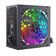 nJoy Sursa nJoy Freya 600, ATX, PFC Activ, RGB, 600W