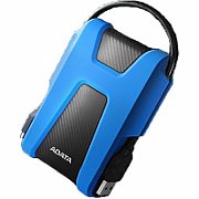 ADATA HDD Extern ADATA HD650, 2TB, Albastru, USB 3.1