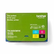 Cartus toner Brother TN243CMYK ,Black/tri-color ,1000 pagini ,Original (TN243CMYK) 