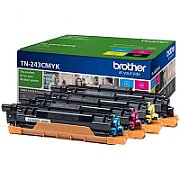 Cartus toner Brother TN243CMYK ,Black/tri-color ,1000 pagini ,Original (TN243CMYK) 