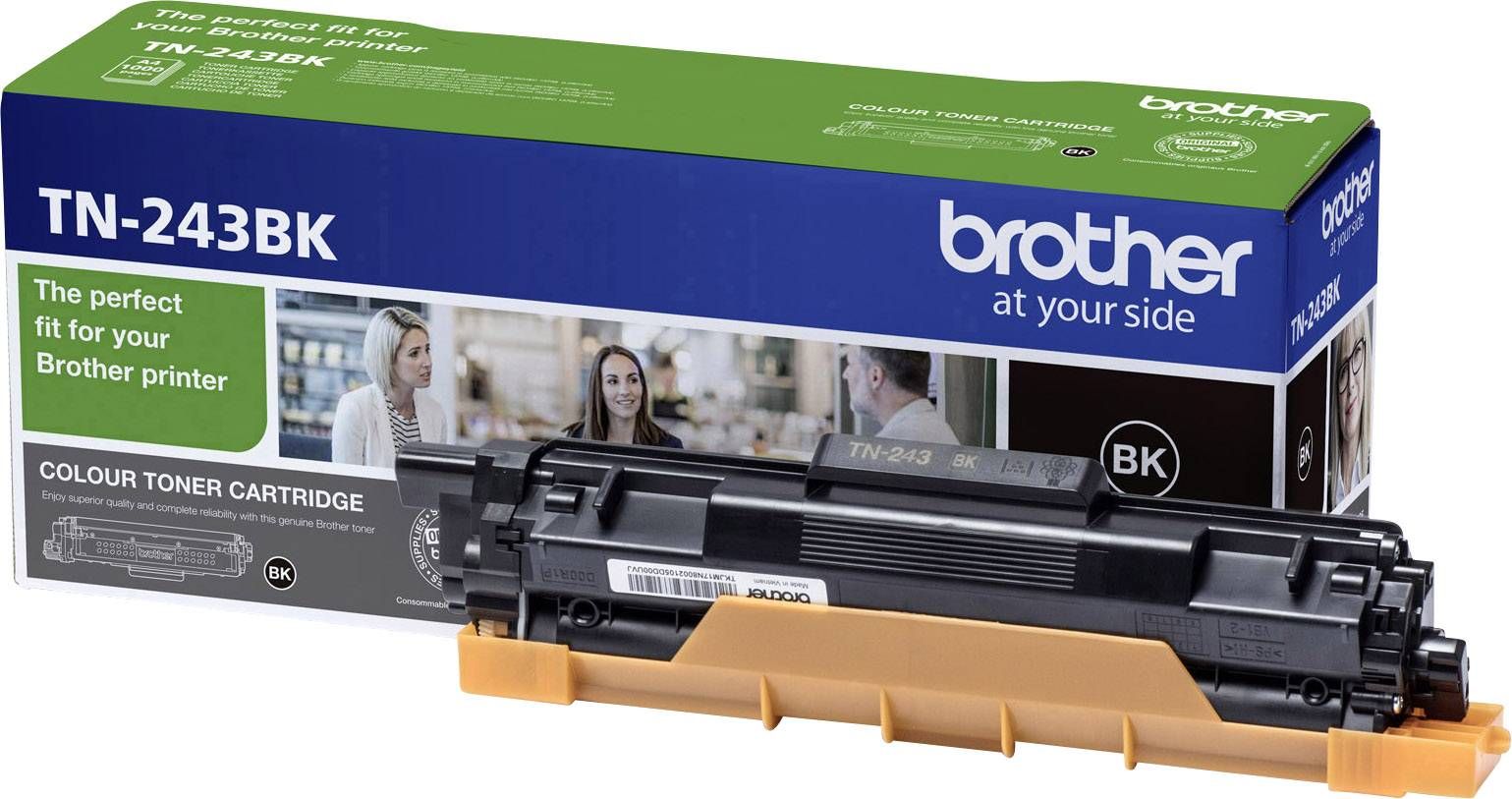 Cartus toner Brother TN243BK ,Negru ,1000 pagini ,Original (TN243BK) 