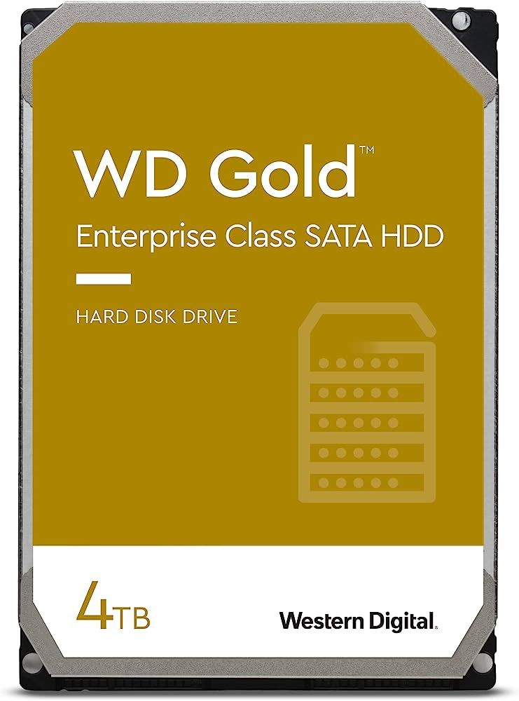 HDD server Western Digital Gold 4 TB 3.5