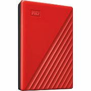 WD HDD extern WD My Passport, 2TB, 2.5 , Rosu, USB 3.2