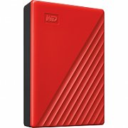 WD HDD Extern WD My Passport, 4TB, rosu, USB 3.2