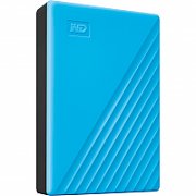 WD HDD External WD My Passport (4TB, USB 3.2) Blue