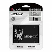 Kingston KINGSTON KC600 1024GB SSD, 2.5” 7mm, SATA 6 Gb/s, Read/Write: 550 / 520 MB/s, Random Read/Write IOPS 90K/80K