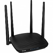 Tenda Router Wireless TENDA AC5, Dual- Band AC1200, 1*10/100Mbps WAN port, 3*10/100Mbps LAN ports, 4 antene externe 5dBi, 1*WiFi on/off, 1* Reset/WPS button, Standard&Protocol, IEEE802.3, IEEE802.3u, 2.4 GHz, 300 Mbps.