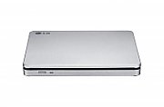 Ultra Slim Portable DVD-R Silver Hitachi-LG GP60NS6, GP60NS60 Series, DVD Write /Read Speed: 8x, CD Write/Read Speed: 24x, USB 2.0, Buffer 0.75MB, 144 mm x 137.5 mm x 14 mm.