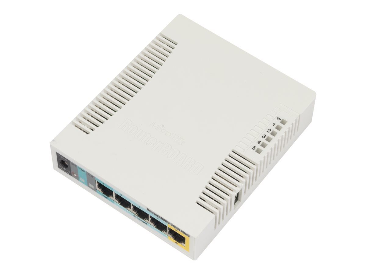 MikroTik MIKROTIK RB951Ui-2HnD Access Point 2.4GHz 5x RJ45 100Mb/s 1x USB