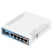 MikroTik MIKROTIK RB962UiGS-5HacT2HnT hAP ac Access Point Dual Band 5x RJ45 1000Mb/s 1x SFP 1x PoE