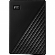 WD HDD External WD My Passport (5TB, USB 3.2) Black
