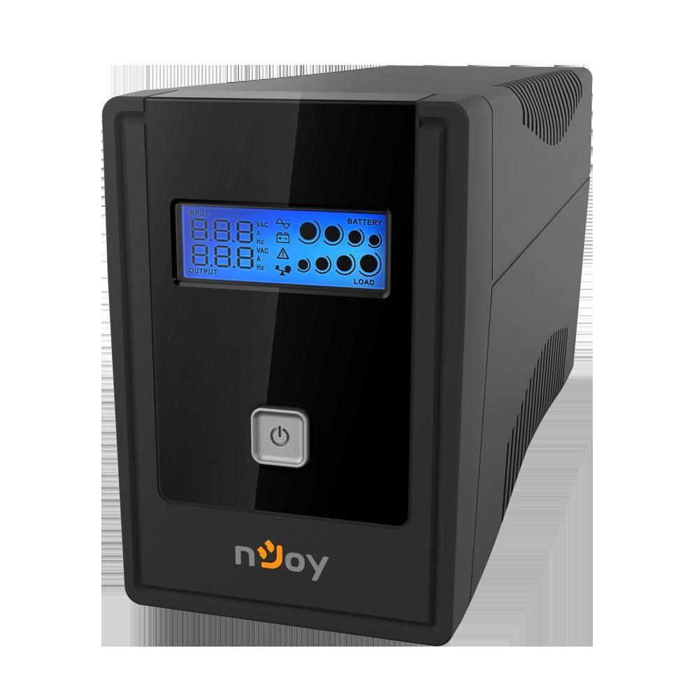 nJoy | UPCMTLS685TCAAZ01B | Cadu 850 | UPS |Line interactive | 800 VA | 480 W | Tower | Nr iesiri 2 Schuko | Intrare Schuko | HID USB , protectie RJ45/RJ11, Ultra Fast Charger, LCD
