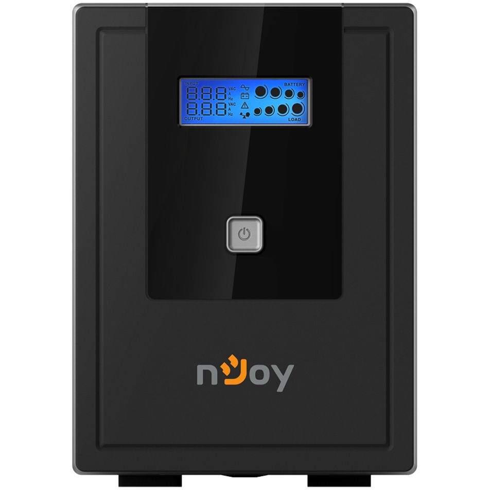 nJoy | UPCMTLS620HCAAZ01B | Cadu 2000 | UPS | Line interactive | 2000 VA | 1200 W | Tower | Nr iesiri 4 Schuko | Intrare Schuko | HID USB , protectie RJ45/RJ11, Ultra Fast Charger, LCD