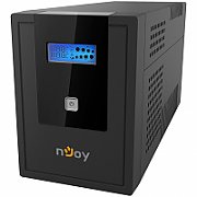 nJoy | UPCMTLS620HCAAZ01B | Cadu 2000 | UPS | Line interactive | 2000 VA | 1200 W | Tower | Nr iesiri 4 Schuko | Intrare Schuko | HID USB , protectie RJ45/RJ11, Ultra Fast Charger, LCD