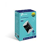 TP-LINK Router Wireless TP-Link M7450, 4G LTE, 1 x microUSB, 1x microSD 32gb max), portabil, acumulator 3000mAh,electable 300Mbps at 2.4GHz or 867Mbps at 5GHz dual band Wi-Fi.