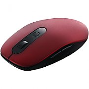 Canyon 2 in 1 Wireless optical mouse with 6 buttons, DPI 800/1000/1200/1500, 2 mode(BT/ 2.4GHz), Battery AA*1pcs, Red, silent switch for right/left keys, 65.4*112.25*32.3mm, 0.092kg