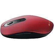 Canyon 2 in 1 Wireless optical mouse with 6 buttons, DPI 800/1000/1200/1500, 2 mode(BT/ 2.4GHz), Battery AA*1pcs, Red, silent switch for right/left keys, 65.4*112.25*32.3mm, 0.092kg
