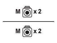 UBIQUITI OM3 50/125 Î¼m Duplex LC cable SR LC-UPC/LC-UPC 1m