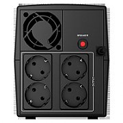 nJoy | UPLI-LI150KE-CG01B | Keen 1500 | UPS | Line interactive | 1500 VA | 900 W | Tower | Nr iesiri 4 Schuko | Intrare Schuko | Protectie RJ45/RJ11