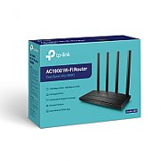 TP-LINK Router Wireless TP-Link ARCHER C80, 4*10/100Mbps LAN Ports,1* 10/100MbpsWAN Port, 4 antene externe, 1300 Mbps on 5 GHz + 600 Mbps on 2.4 GHz,Buton Wireless ON/OFF.