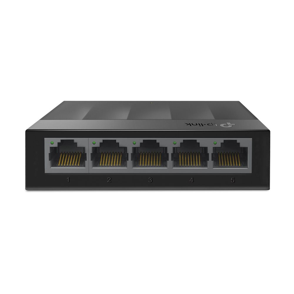 TP-LINK SWITCH TP-LINK  5 porturi Gigabit LiteWave, fanless  LS1005G  (include timbru verde 1.5 lei)