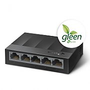 TP-LINK SWITCH TP-LINK  5 porturi Gigabit LiteWave, fanless  LS1005G  (include timbru verde 1.5 lei)
