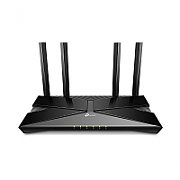 TP-LINK Wireless Router TP-LINK, AX10 1.5 GHz Triple-Core CPU, 256 MB RAM, 16 MB Flash 1201 Mbps (5 GHz, 11ax), 300 Mbps (2.4 GHz, 11n), Standard and Protocol: IEEE 802.11ax/ac/n/a 5 GHz, IEEE 802.11n/b/g 2.4 GHz, 4× Fixed Omni-Directional Antennas, 1 × 1000/100/10 Mbps WAN Port, 4 × 1000/100/10 Mbps LAN