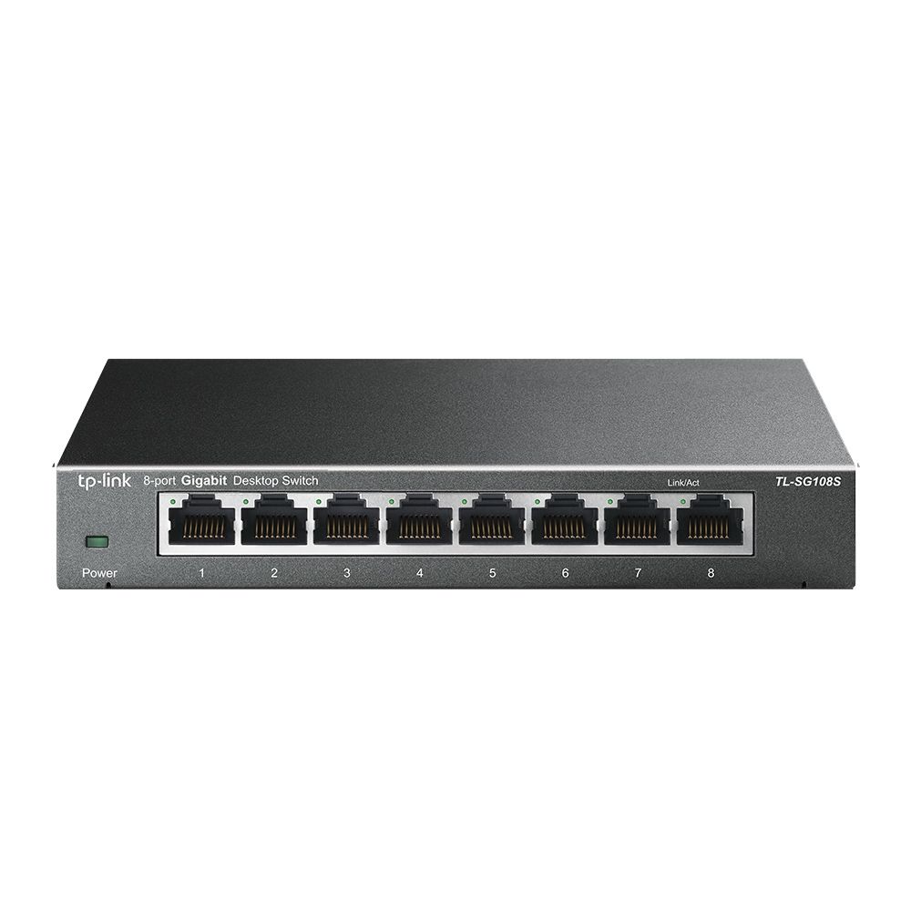 TP-LINK Switch TP-Link TL-SG108S, 8 port, 10/100/1000 Mbps
