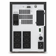 APC | SMV1000CAI | UPS | Line interactive | 1000 VA | 700 W | Sinusoida pura | Tower | Nr iesiri 6 C13 | Intrare C14 | Smart Slot,  USB , Panou LCD