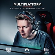 Casti cu microfon Trust GXT 310 Radius Gaming, negru