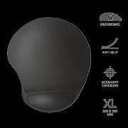 Mouse pad Trust Bigfoot XL, cu gel pad, negru