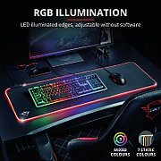 Mouse pad Trust GXT 764 Glide-Flex Flexible RGB, XXL, negru