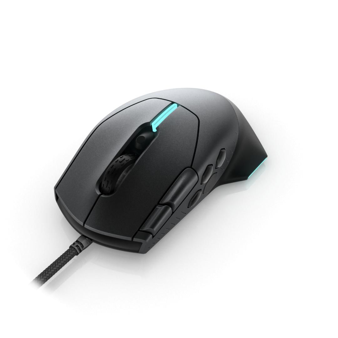 Mouse Dell Alienware Gaming Mouse AW610M, Wired/Wireless, negru