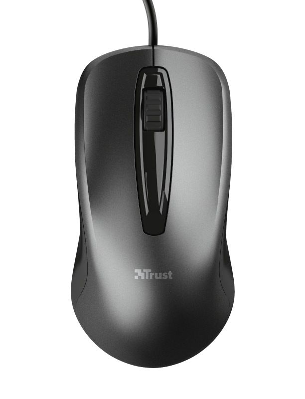 Mouse Trust Carve, USB Mouse, negru